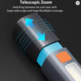 USB Charging Portable Outdoor EDC Torch