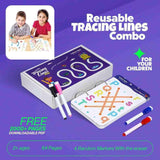 Reusable Tracing Line book