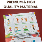 TodFod Bade Natkhat All in One Early Learning Board Book For Kids